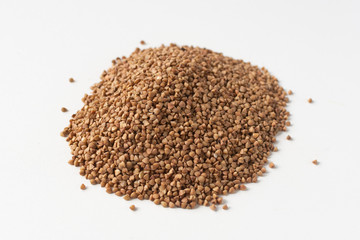 Buckwheat. Buckwheat drawing. Buckwheat background.