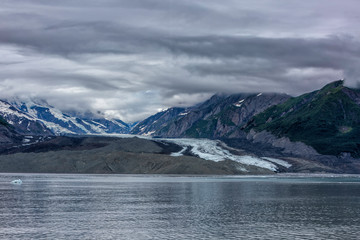 Section of Alaska's Hubbard Glacier 