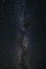 Milky way in the night summer sky
