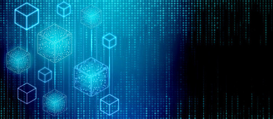 Decentralize Businessman future innovation blockchain technology concept token money bank bitcoin. Safe trust fintech efficiency clouds security crypto digital ai smart contract transaction protection