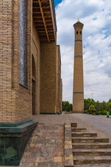 Minarett Hast Imam Moschee, Taschkent, Usbekistan