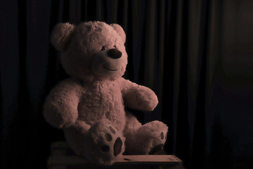 urso, brinquedo, urso de pelúcia,
