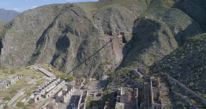 Ojuela Birdge Mexico Mapimi Aerial Drone Footage