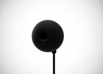 Headphone In-Ear Earphone Wireless 3D Render