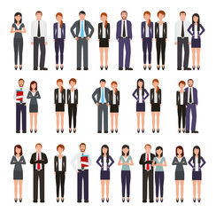 bundle of business people group