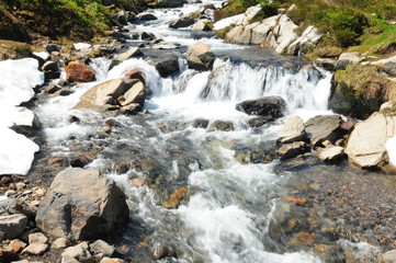 Myrte Falls at Mount Rainier National Park