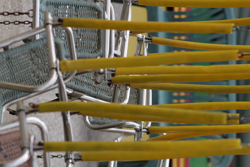 This colourful vintage midway giant swing ride has delighted thousands of children and adults alike over the decades, and makes an annual visit to Toronto's Canadian National Exhibition AKA The Ex.