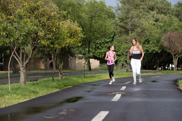 correr en la naturaleza