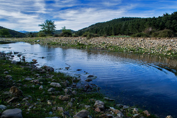 Landscape of a beautiful sardinia