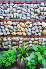 View of a traditional cultural relic house made of oyster shells (hekecuo) in Xunpu Village, Quanzhou, Fujian province, China