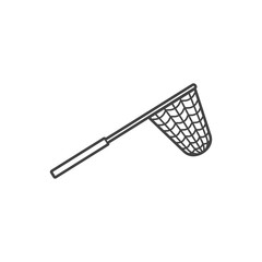 Fishing net vector Icon illustration
