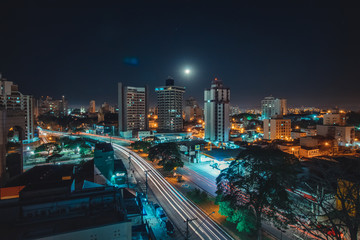 Fototapeta premium Noite jundiaiense