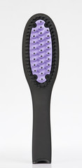 One black hair brush
