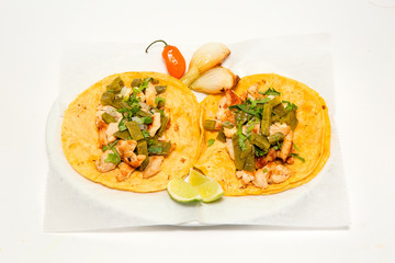 taco de pollo México