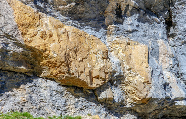 Fototapeta na wymiar rocks on a cliff