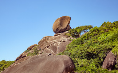 The Symbol of Similan Islands, which there in The Amandan sea. Amazing clear water and whit sand....