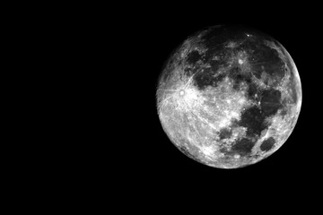 Obraz premium Lunar in the sky