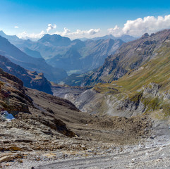landscape in the mountains
