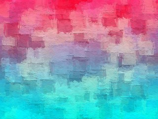 Fototapeta na wymiar Art pink and blue color pattern background