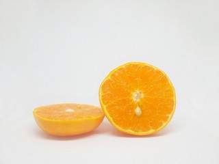 orange isolated on white background