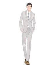 スーツ男性
