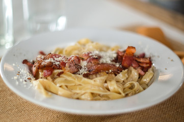 Spaghetti carbonara