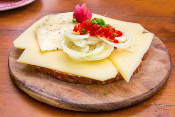 Käsebrot - Brotzeit - Einkehr - Bergkäse - Allgäu
