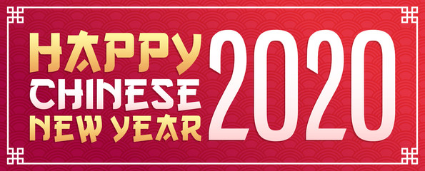 Happy Chinese New Year 2020 - Year of the rat