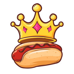 Hotdog King Icon