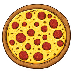 Whole Pan Pepperoni Cheese Pizza