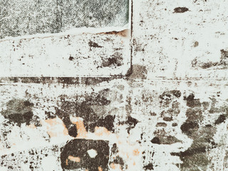 Old grunge ripped torn vintage posters creased crumpled paper surface texture background