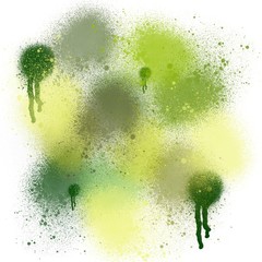 Green tone, color splash background.