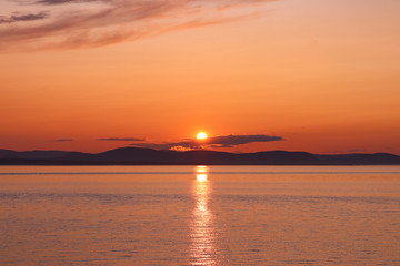 beautiful sunset