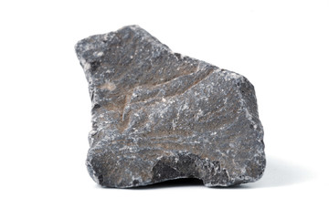 Stones with soft shadow on white background.