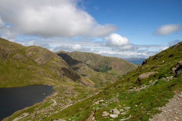 Lake District mountain scenery