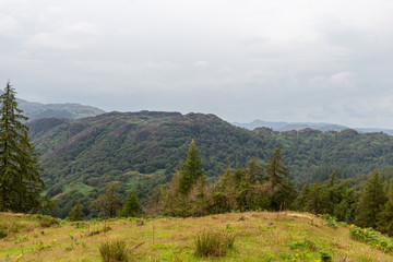 Lake District mountain scenery
