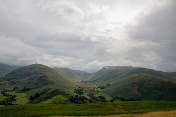 Lake District mountain scenery