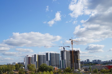 Fototapeta premium buildings and sky