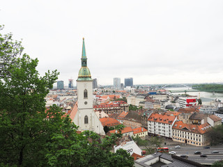 Slovakia Bratislava old town townscape