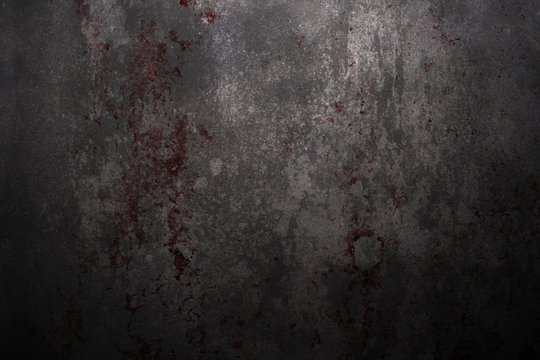 Blood on wall, halloween background