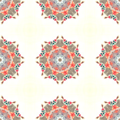 Geometric and abstract background texture design, futuristic background pattern, colorful kaleidoscope background and islamic ottoman art