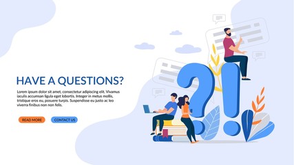 Informative Poster Inscription have a Questions?