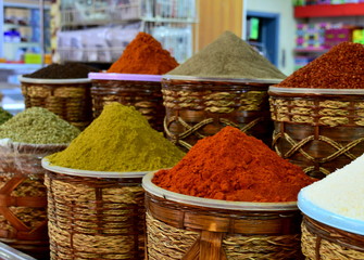 spices in the market in india