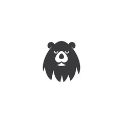 Bear logo ilustration