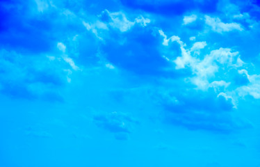 Fototapeta na wymiar Beautiful blue sky and clouds
