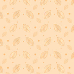 ecology leafs plants pattern background