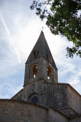 Fototapeta na wymiar clocher du Thoronet