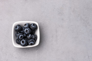 Obraz na płótnie Canvas space blue berry food background