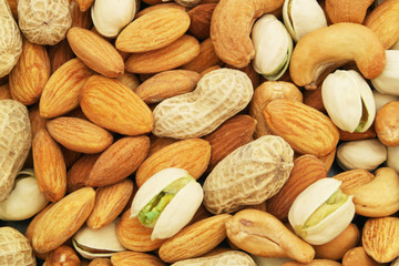 Nuts background