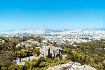 view of the city of Athens